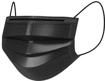 KAPGGRILA 3-Layer Ultrasonically Sealed Face Mask with Nose Pin & Earloop Surgical Mask