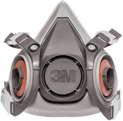 3M 6200 Half Facepiece Reusable Respirator 6200 Without Cartridge