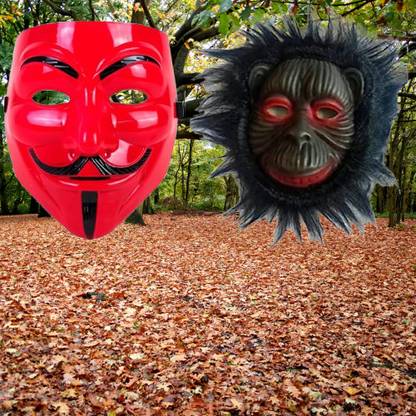 Jai mhakal Mind-blowing combo pack Decorative Mask
