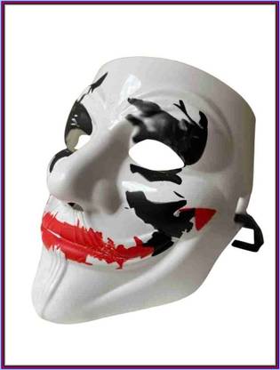 Mask Q Toys Unique Joker Vendetta Hacker Anonymous Mask Code UV212 Party Mask