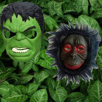 YASH ENTERPRISE 2 mind-blowing animal combo pack Decorative Mask