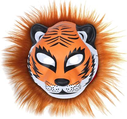 Sage Square Bengal Tiger Mask, Unmask Your Inner Wild Child, Eco-Friendly, Creative Costumes Party Mask