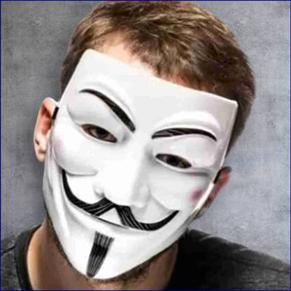Mask Q Toys V for Vendetta Hacker Party Mask / Protest Mask Code 768 Party Mask