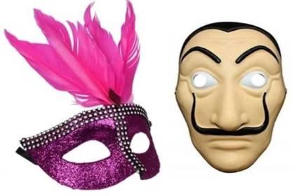 JAI GURU JI 2 men .women combo pack party wear mask Party Mask