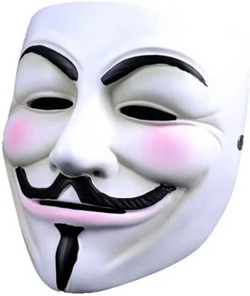 Selva Front Vendetta Anonymous Halloween Masquerade Hacker Mask Party Mask
