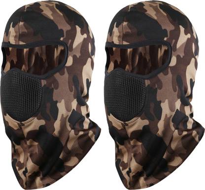 SIZI Brown Helmet Skull Cap for Men & Women