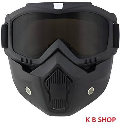 JANVI Mask Goggles Blowtorch Safety Goggle (Free-size) Bike Riding Face Mask Blowtorch, Wood-working, Welding  Safety Goggle