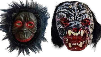 JAI GURU JI very unique 2 horror mask combo pack Party Mask