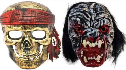 aaru singh 2 unique special multicolor horror,ghost combo pack Party Mask