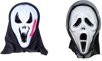 KAIKO Halloween Horror Snake And Long Scary Ghost Mask Party Mask