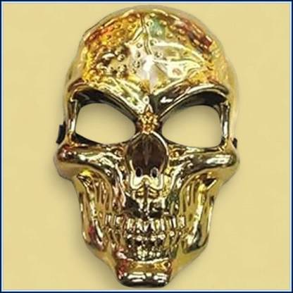 Mask Q Toys Big Skull Golden Party Mask # Code340 Party Mask
