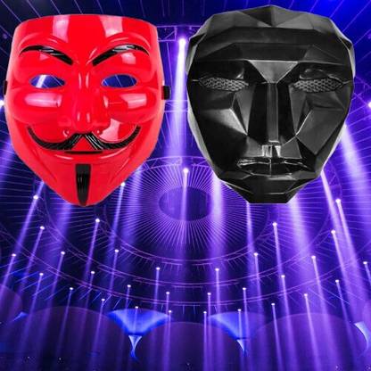 YASH ENTERPRISE 2 anokhaa combo pack mask for men and kids Party Mask