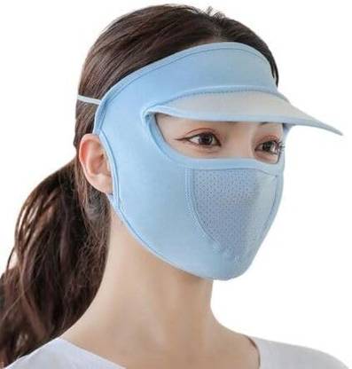 DLEST Face Cover Scarf Mask With Cap Foldable Innovative Scarf Cum Mask  Face Shaping Mask