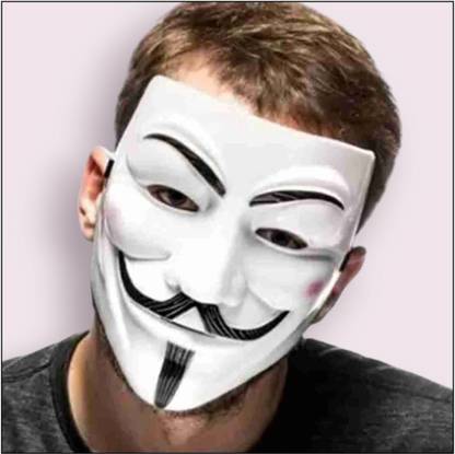 Mask Q Toys V for Vendetta Hacker Party Mask / Protest Mask Code 778 Party Mask