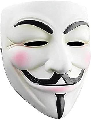 FLOPPYE Hacker FaceMask,Hacker Party Props,Birthday Return Gift Party Mask