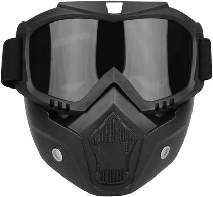 VitalWear Bike Riding Face Mask Protective Gear Face Shield Motorcycle Goggles Helmet Visor