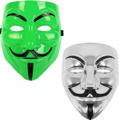 Western Era Vendetta Anonymous Resin Fancy Cool Costume Cosplay Mask, Party, Costume, Prop Party Mask