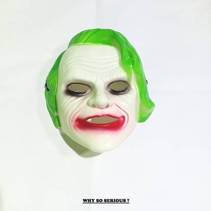 Aj Store Dark Knight | Fancy, Scary Joker Clown Face Mask | Funny Mask Decorative Mask