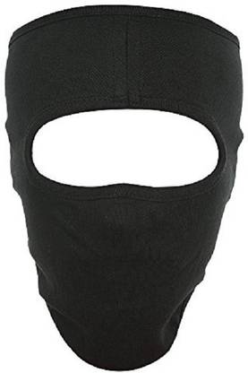 IM UNIQUE Black Bike Face Mask for Men & Women Msknin03 Decorative Mask