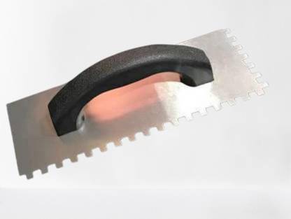 Wallnut Notched Trowel (6 MM) Adhesive Notched Trowels Steel Trowel Stainless Steel Trowel