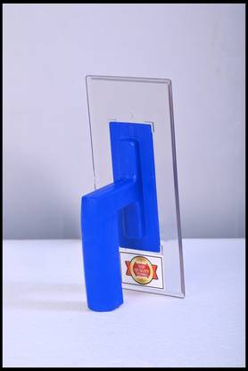 ADHYAWALLS TRANSPARENT PVC TROWEL FOR APPLYING SOFT AND SMOOTH TEXTURES TO WALLS,CEILING Plastic Trowel