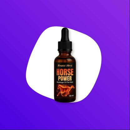 Babeehive HORSE POWER OIL FOR MEN POWER MASSAGE OIL 50 ML R568