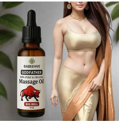 Babeehive GOD FATHERS 100% PURE AND ORGANIC MASSAGE OIL BIG BULL 30 ML TY769