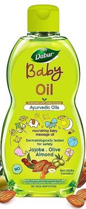Dabur Baby Oil 200ml with Ayurvedic nourishing baby massage oil