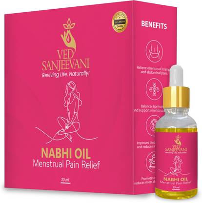 Ved Sanjeevani Menstrual Pain Relief Nabhi Oil
