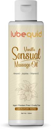 Lubequid Vanilla Sensual Massage Oil