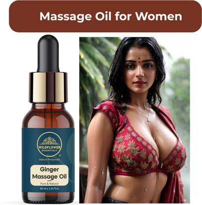 Wildflower essentials Breast Massage Oil for Women help in skin toning Natural oil