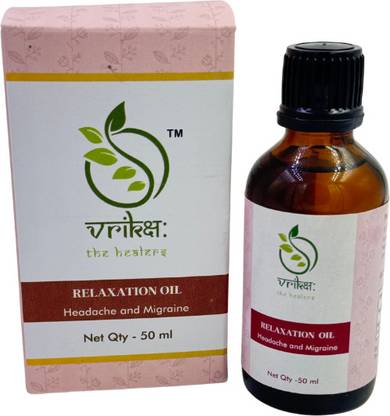 Vriksh Headache and Migraine oil with the goodness of Lavender