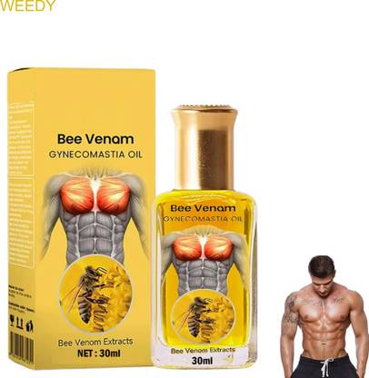 WEEDY Bee Venom Oil: Gynecomastia SmoothTone for Men