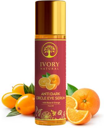 Ivory Natural Dark Circle Eye Serum - For Reducing Dark Circles, Under Eye Patches, Puffiness
