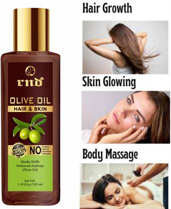 RND Pure Olive Oil for Soft & Smooth Body Oil, Quick Absorbing Non-Sticky
