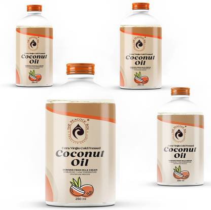 THE PEACOCK BOX Extra Virgin Coconut Oil for Hair Care - Nutrient-Rich Hair Elixir  Hair Oil