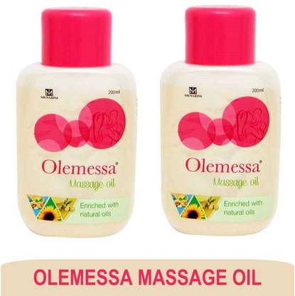 Olemessa Baby Massage Oil 2x200ml