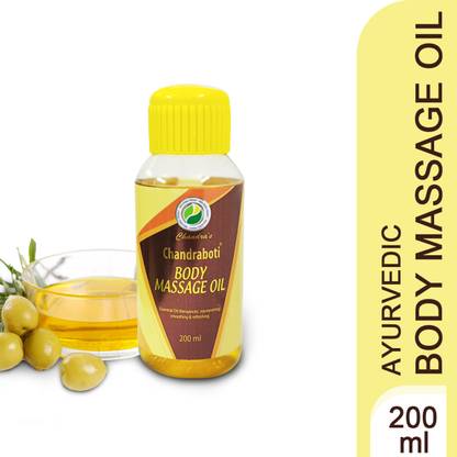 Chandraboti BODY MASSAGE OIL | AYURVEDIC|Deep Nourishment & Healthy Skin