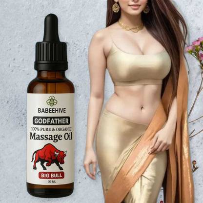 Babeehive GOD FATHERS 100% PURE AND ORGANIC MASSAGE OIL BIG BULL 30 ML TY789