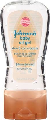 JOHNSON'S Imported Baby Oil Gel (Shea & Cocoa Butter)