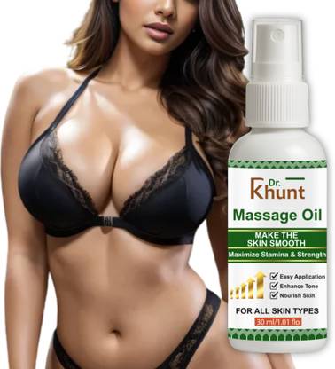 Dr.Khunt Chest body toner oil and Advance Massage Oil for Women help in skin toning 138