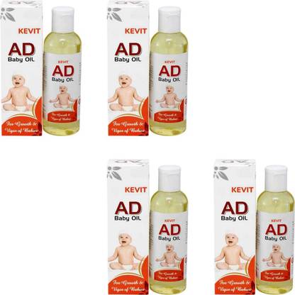 Kevit Ayurvedic AD Vitamin Baby Massage Oil Healthy Skin & Rich Moisturizer