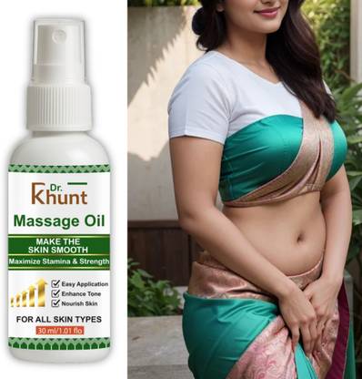 Dr.Khunt Chest body toner oil and Advance Massage Oil for Women help in skin toning 109