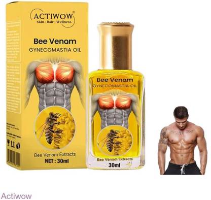 ACTIWOW Bee Venom Gynecomastia Oil For Long Jump Athlete ComFort