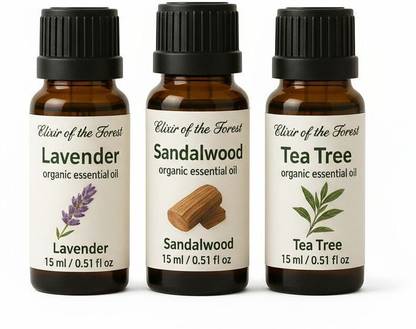 Elixir of the Forest Dark Circles Essential Oil | Lavender, Sandalwood & Tea Tree | 100% Pure Natural