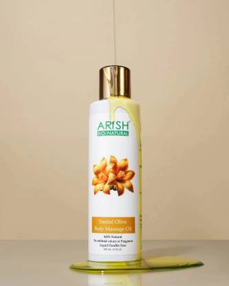 ARISH BIO-NATURAL SANDAL OLIVE BODY MASSAGE OIL