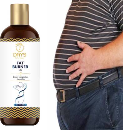 7 Days Fat Burning Oil, Slimming oil, Fat Burner, Anti Cellulite & Skin Toning Slimming