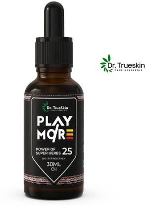 Dr.trueskin Play More Massage Oil for Muscle Relief with Nourishing Extracts - Tulsi
