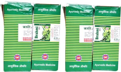 SK ProductS Brahmi Oil (PACK OF 4)
