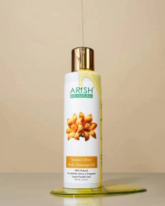 ARISH BIO-NATURAL SANDAL OLIVE BODY MASSAGE OIL
